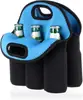 Bolsa de Vino Personalizada Transfronteriza para Material de Buceo, Paquete de 6, Funda para Botella de Vino Tinto, Bolsa Portátil para Cerveza al Aire Libre, Bolsa de Vino de Neopreno