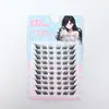 Pestañas postizas segmentadas Yiran de 10 filas, volumen grande, tallos finos, espesas naturalmente, racimos individuales, pestañas de ojos grandes tipo Barbie, ojos de cómic