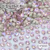 Diamante de Forma de Dedo 8x10mm Especial para Manicura Diamante Súper Brillante Popular Colorido Fondo Puntiagudo Diamante de Cristal Diamante de Manicura Usable Venta al por Mayor