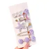 Juego de Pinzas para el Cabello de Niña, Pinzas para Peinar el Cabello, Pasadores de Cola de Sirena, Pinzas para Flequillo de Princesa de Niña, Pinzas Laterales para Bebé