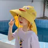 Sombrero de Sol de Dibujos Animados de Unicornio para Niños, Sombrero de Sol de Verano de Ala Ancha, Sombrero de Sol para Niñas, Sombrero Chal con Protección UV