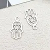 Accesorios para Joyería DIY Aleación de Zinc Estrella Trébol de Cuatro Hojas Colgantes Pendientes Hechos a Mano Collares Colgantes Fabricante Mayorista Venta Directa