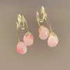 Estilo Fresco de Primavera Pendientes Mori para Mujer Nuevo Diseño de Nicho Simple Exquisito Dulces Pendientes de Flor Pendientes Pendientes Pendientes