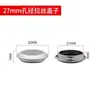 Tapa dispensador de jabón para fregadero tipo presión fregadero de cocina con cubierta de agujero tapa decorativa accesorios para bol de mano para lavar platos acero inoxidable