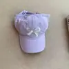 Sombrero de Verano para Niños, Gorra de Béisbol Fina de Secado Rápido con Visera, Parte Superior Semi Hueca, Protector Solar para Cola de Caballo, Gorra de Béisbol para Bebé