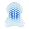 Protetor de Esqui Adesivo em Forma de Cabaça Gel Autoadesivo Acessório para Bota de Esqui Acolchoamento Suave Anti-Desgaste Absorvente de Choque Patch para Calcanhar