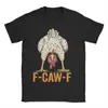 Camiseta de Algodón Transfronteriza Interesante F-Caw-F Pollo Fcaw Ropa Camiseta Unisex Camiseta de Algodón Camiseta de Nueva Llegada