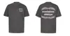 26Ss Transfronterizo Cole Buxton Estampado de Letras Estilo Callejero de Verano Unisex Holgado Casual Pareja Versátil Camiseta de Manga Corta Moderna