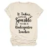 Necesita mucho brillo Tienda independiente de Amazon camiseta de mujer cómoda y elegante con cuello redondo y manga corta