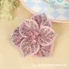 Accesorios de Joyería DIY de Pedrería Tridimensional Transfronterizos Flor de Seis Pétalos de Pedrería Completa de Doble Capa Parche de Pudín Decoración de Flor Accesorios para Ropa
