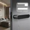 Venda Direta da Fábrica Fechadura de Porta Ecológica, Fechadura Magnética Silenciosa para Quarto, Fechadura de Porta para Banheiro, Fechadura de Porta Minimalista para Portas Internas de Madeira