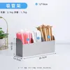 Portavasos de Papel de Acero Inoxidable Comercial, Estante Multifuncional de Almacenamiento para Cafetería, Portavasos, Popotes y Servilletas para Tienda de Té de Leche