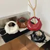 Nova Bolsa de Mão Lisa, Estilo Ballet, Bolsa Transversal Fashion e Simples, Bolsa de Mão de Nicho Francês, Bolsa Transversal de Ombro Único