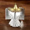 Anillo de Pluma de Águila Yuhong Takahashi, Anillo Dominante de Águila, Anillo de Cabeza de Águila Bicolor, Venta Directa del Fabricante