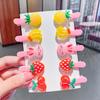 Set de 5 piezas de pinza BB de arena movediza pasador infantil pasador de niña pasador roto accesorios para el cabello de bebé tocado lindo de alta gama