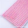 Ventas Directas de Fábrica Malla Plástica con Strass de Cristal de Color Fila Única Accesorios para Ropa de Strass Bolsas para Zapatos Accesorios para Joyería