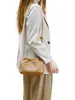 Bolso Nuevo para Mujer Bolso Tejido Hecho a Mano Estilo Pequeño Chanel Bolso Nube Plisado Clásico Bolso de Hombro Único Cruzado Bolso de Cadena de Moda
