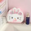 Bolsa de Cosméticos de Pelúcia Nova da Kuromi Desenho Animado Bolsa de Higiene Pessoal Portátil para Viagem Bolsa de Armazenamento Multifuncional de Grande Capacidade