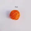 Bolas de Ratán Tejidas a Mano de Indonesia Adornos Colgantes para Aire Marrón Blanco Beige Accesorios para Fotos Adornos Colgantes para Jardín de Infancia Nuevos Productos