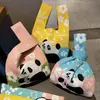 Bolsas Tejidas Personalizadas de Panda Pueden Añadir Logo, Bolsos Tejidos de Cumpleaños al por Mayor, Hermosas Bolsas Tejidas