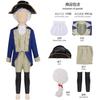 Disfraz de Capitán Pirata Medieval para Niños y Hombres Disfraz de cosplay de Pirata Disfraz para Actuación Escénica