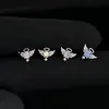 2026 Novo Estilo Simples Asas de Anjo/Coração Planeta Brincos Versátil High-End Ear Cuffs Brincos de Tarraxa Acessórios de Orelha