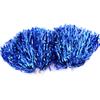 Novo Pompom de Lider de Torcida 30g Bicolor com Cabo Pequeno e Dois Furos Flor de Mão Flor para Agitar Flor para Mão Adereços para Animação de Eventos Esportivos
