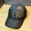 Gorra Fina de Encaje de Verano Bordada con Flor para Mujer, Malla Transpirable, Gorra de Béisbol Estilo Coreano, Gorra de Sol de Moda