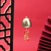 Todo va bien Colgante de Campana de Aleación de Metal Decoración de Buena Suerte para Año Nuevo Buena Suerte para Casa Nueva Campana Escolar de Buena Suerte Carrillón de Viento Campana