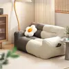 Sofá perezoso tatami puede acostarse y dormir doble casa de alquiler hogar silla de ocio dormitorio piso sofá pequeño individual
