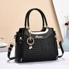 Bolso de Verano para Mujer, Bolso Grande de Alta Gama, Bolso de Moda 2025, Bolso Texturizado para Mediana Edad, Bolso Bandolera de Gran Capacidad para un Solo Hombro
