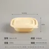 Marmitas Biodegradáveis, Marmitas de Amido de Milho, Marmitas Ecológicas, Caixas de Embalagem para Viagem com Múltiplos Compartimentos, Marmitas Descartáveis para Venda por Atacado