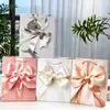 Bolsa de mano con ventana en forma de corazón lista para usar de Kobo Co. - Bolsa de regalo de alta gama, engrosada, empotrada con impresión de logotipo, adecuada para souvenirs