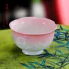 Taza de Cerámica Master Cup con Esmalte de Polvo de Pétalo de Cristal Yuerui, Taza de Degustación de Té Kung Fu, Taza Individual para Mujeres, Regalo Especial de Té de Cumpleaños