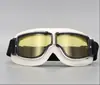 Espelho de Guidão de Motocicleta Óculos Retro Estilo Harley à Prova de Vento Areia Veículo Elétrico Capacete Meio Capacete Respirável e Seguro