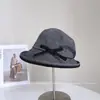 Chapéu de Pescador com Laço de Bolinhas Japonês e Coreano Chapéu de Bacia Retro de Verão Respirável com Proteção Solar Feminino Chapéu de Sol Versátil Elegante