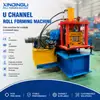 Máquina Prensadora de Azulejos con Ranura en U Totalmente Automática Equipo Máquina Plegadora Máquina de Tapas Máquina Ranuradora de Pisos Máquina de Conformado por Punzonado y Plegado en Frío