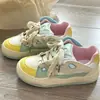 Zapatillas Deportivas para Mujer 2026 Primavera/Verano Nuevas Casual Versátiles Transpirables Modernas Suela Gruesa Estudiante Deportivas Zapatos Blancos