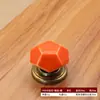 Puxador de Cerâmica para Gaveta de Armário, Furo Único, Haorenjia Hardware de Dongguan, Puxador Estilo Chinês Cobre Antigo