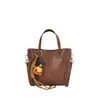 Bolsa de Tote de Gran Capacidad Estilo Coreano Cesta para Verduras Bolso de Hombro Versátil de Alta Gama para Mujer Bolso Cruzado Casual de Moda