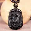 Pendente zodíaco chinês doze animais rato Boi Tigre Coelho Dragão Cavalo Ovelha Macaco Galo Cão Porco colar de jade pingente de jade masculino e feminino