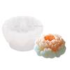 Molde de Silicona para Gelatina de Leche de Hibisco Sanxin DIY Estilo Chino Loto Sin Horno Pastel de Mousse de Ñame Herramienta de Molienda de Silicona