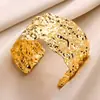 Directo de fábrica transfronterizo personalidad exagerada pulsera de apertura simple moda alto sentido versión ancha joyería creativa venta al por mayor
