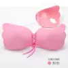Popular sujetador push-up con cordón y alas, parche de silicona para senos, parche invisible para senos transfronterizo, cubierta de pezón de silicona Lala diosa