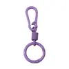 1 Juego de Llaveros de Aleación, Anillos para Llaves, Clips de Resorte, Ganchos para Bolsos DIY, Accesorios para Llaveros, Kit de Materiales, 8 Colores Disponibles