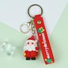 Llavero colgante serie navideña creativa muñeco de Papá Noel adornos para bolso llavero regalo de Navidad
