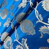 Tela Brocada Flor Linterna para Ropa Tela para Bolsa de Boca Dorada Estilo Japonés Estilo Antiguo Dinastía Han Hecho a Mano DIY Bordado Seda