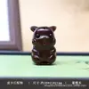 Enfeites de madeira de desenho animado do Pikachu, corrente para celular, pingentes feitos à mão de sândalo, materiais para acessórios, atacado