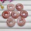 Peach Blossom Brewing Xiangyun Lock Pingente Cor Ouro Jade Ping An Fivela Pingente Bagel Pingente Live Supply Atacado