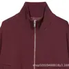 Comercio Exterior Transfronterizo Ropa de Mujer 2026 Nueva Moda Americana Versátil Chaqueta de Terciopelo Lavado con Cuello Alto 4174725